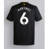 Camisa de Futebol Manchester United Lisandro Martinez #6 Equipamento Alternativo 2025-26 Manga Curta